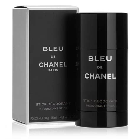 bleu de chanel man deodorant stick 75ml|bleu de chanel stick set.